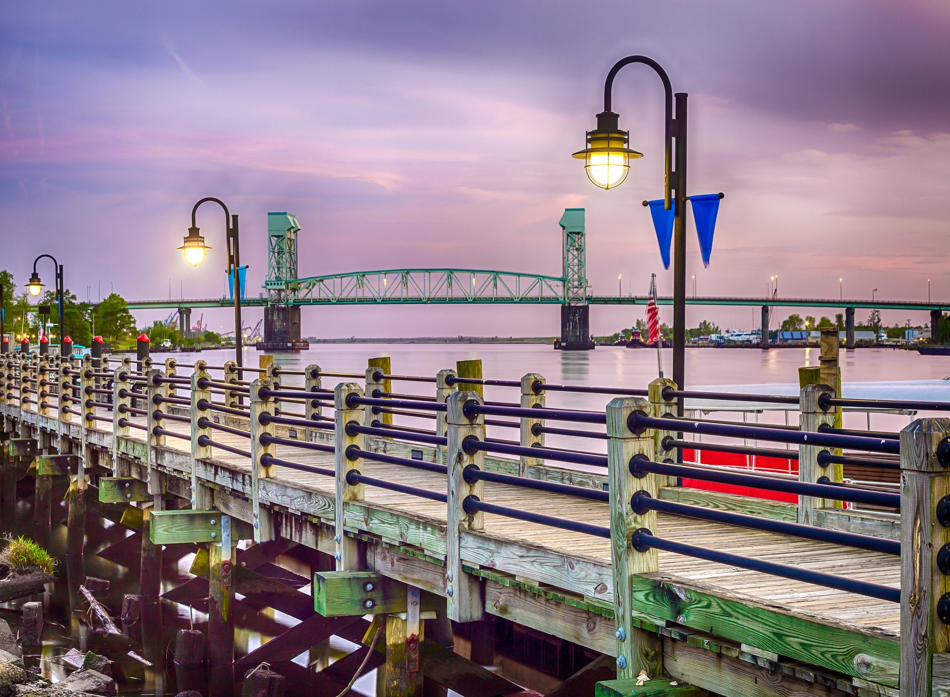 Riverwalk in Wilmington, North Carolina